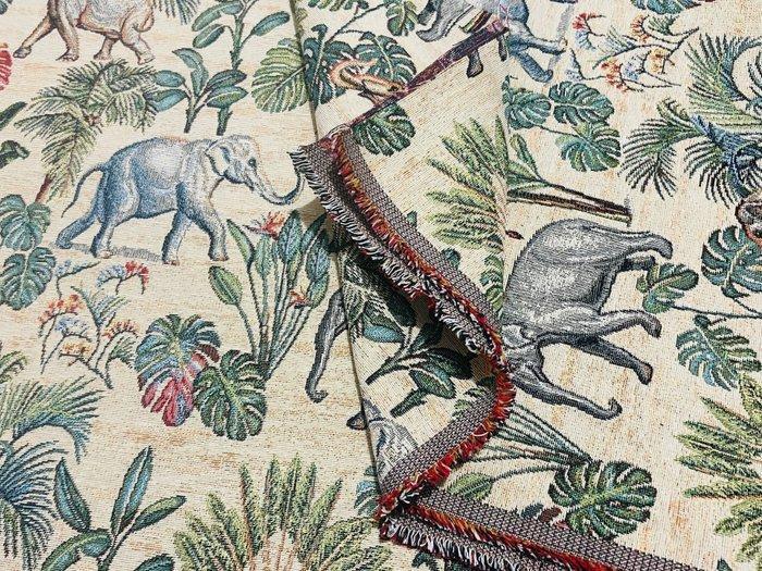 “De Parada van de Olifanten” – Gobelin wandtapijt met, Antiek en Kunst, Antiek | Tapijten, Tafelkleden en Textiel