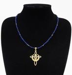 Lapis lazuli - Kruis Celtique, Maan - Spirituele connectie