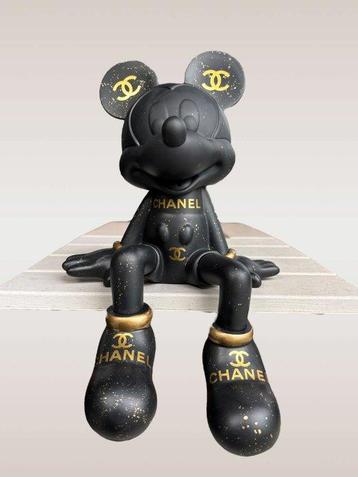 Mickey Mouse X Chanel sitting statue
