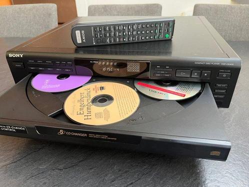 Sony - CDP-CE405 - 5 CD Changer - Lecteur CD, Audio, Tv en Foto, Radio's