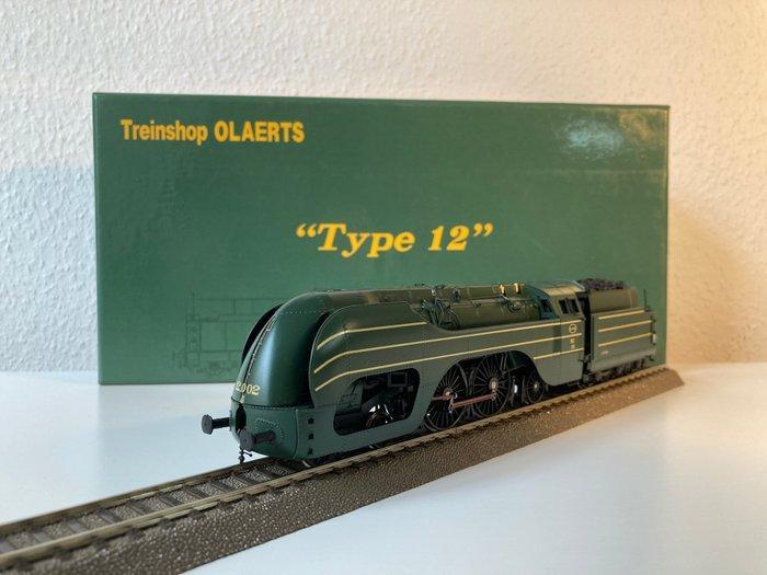 Treinshop OLAERTS H0 - TGO/107 - Stoomlocomotief met tender, Hobby en Vrije tijd, Modeltreinen | H0