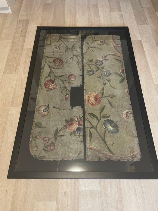 Textiel - 110 cm - 75 cm - Fragment van een decoratief, Antiek en Kunst, Antiek | Overige Antiek