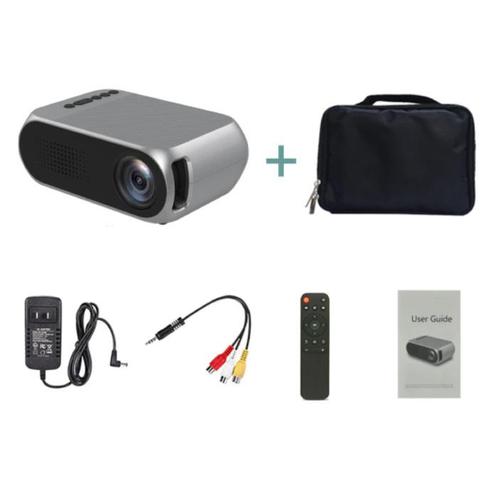 YG320 Mini LED Projector met Opbergtas - Scherm Beamer Home, TV, Hi-fi & Vidéo, Projecteurs dias, Envoi