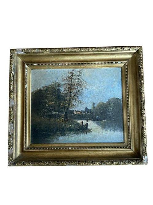 French School XIXe - Inconnu, Antiek en Kunst, Kunst | Schilderijen | Klassiek