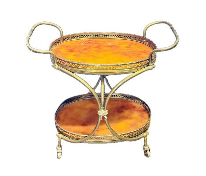 Serveerwagen - Messing, Antiek en Kunst, Curiosa en Brocante