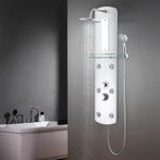 vidaXL Douchepaneel 25x43x120 cm zilver, Verzenden, Nieuw