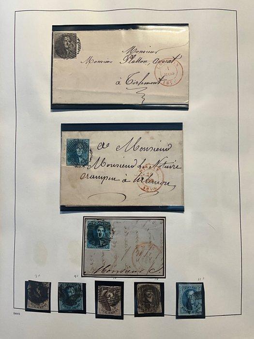 België 1849/1980 - Uitgebreide verzameling in DAVO grote, Postzegels en Munten, Postzegels | Europa | België