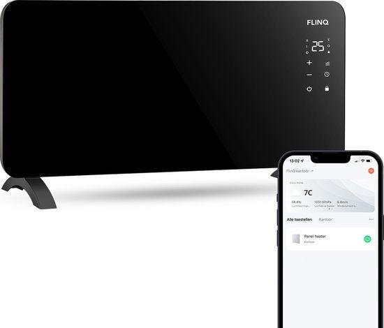 2dekans | FlinQ Slimme Paneelverwarmer met WiFi - Verwarming, Huis en Inrichting, Kachels, Ophalen of Verzenden