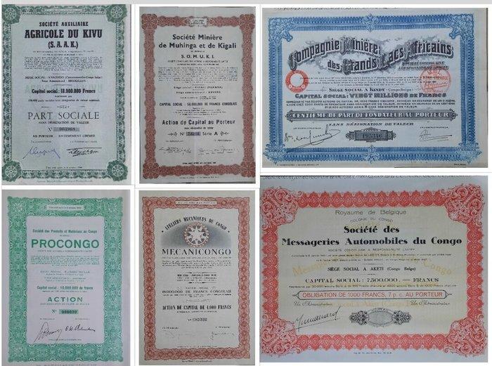 Belgisch-Congo. 39x Verschillende zeer fraaie effecten uit, Antiek en Kunst, Antiek | Speelgoed