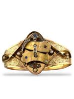 Armband - 14 karaat Geel goud, Antieke Victoriaanse 14K