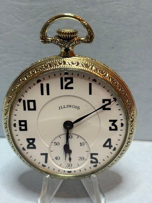 Illinois - Fahys Bristol - 553039 - 1900-1949, Handtassen en Accessoires, Horloges | Heren