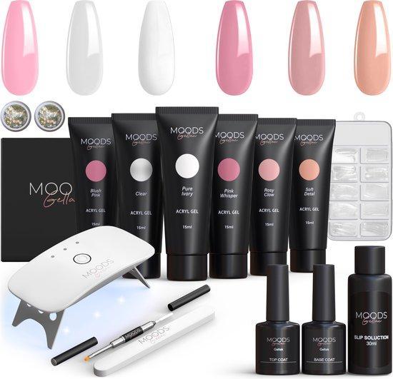 Tweedekans | Moods Gellac - Luxe Polygel Set - Polygel, Handtassen en Accessoires, Uiterlijk | Lichaamsverzorging, Ophalen of Verzenden