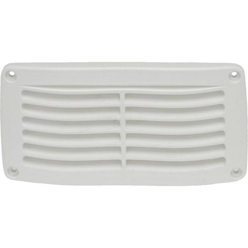 Ventilatierooster Rechthoekig 210x108mm Kunststof Wit, Sports nautiques & Bateaux, Accessoires & Entretien, Enlèvement ou Envoi