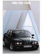 1989 BMW 7 SERIE BROCHURE DUITS, Nieuw