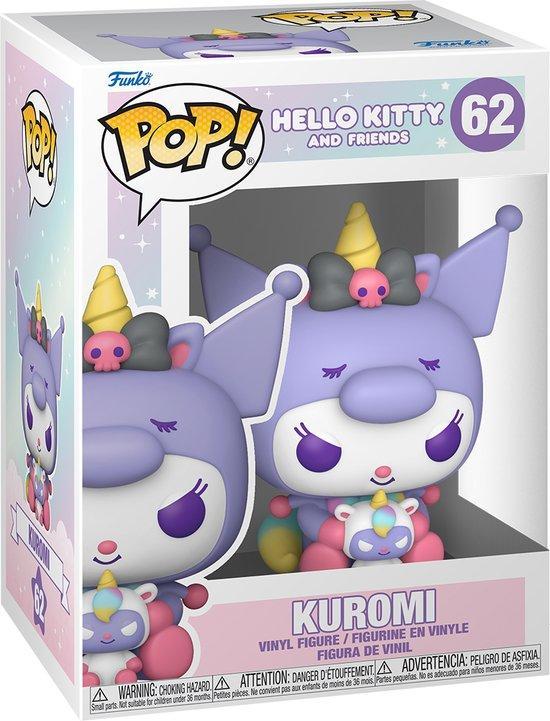 Hello Kitty - POP Sanrio N° 62 - Kuromi (UP), Kinderen en Baby's, Speelgoed | Knuffels en Pluche, Nieuw, Verzenden
