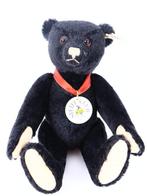 Steiff - Pop 420160 Club 1999 Bear Black Mohair 1912 Replica, Antiek en Kunst