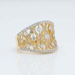 Anneau de mariage - 14 carats Or jaune - 1.22ct. tw. Diamant