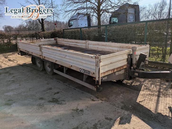 Humbaur  - Aanhangwagen, Zakelijke goederen, Machines en Bouw | Transport, Ophalen of Verzenden