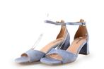 Manfield Sandalen in maat 36 Blauw | 5% extra korting, Sandalen of Muiltjes, Zo goed als nieuw, Manfield, Verzenden