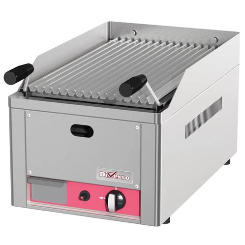 Lavasteengrill | Gas | Oppervlak 300x500 (Staal) | 4kW |, Zakelijke goederen, Horeca | Keukenapparatuur, Nieuw in verpakking, Verzenden