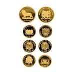 Wereld. 2003/2017 Gouden Herdenkingsmuntjes (8 stuks), Postzegels en Munten, Munten | Europa | Niet-Euromunten