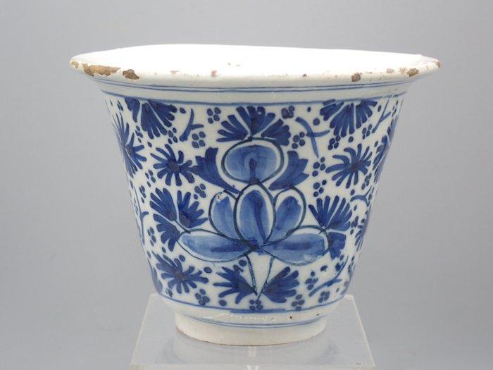 Delft, Plateelbakkerij - Pot - Aardewerk, Antiek en Kunst, Antiek | Glaswerk en Kristal