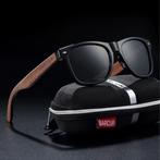 Zonnebril Walnoot Hout - UV400 en Polaroid Filter voor, Verzenden, Nieuw
