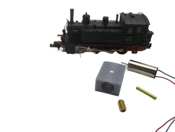 micromotor nf026G ombouwset voor Fleischmann BR 98 (DB DRG),, Hobby en Vrije tijd, Modeltreinen | N-Spoor, Gelijkstroom, Overige typen