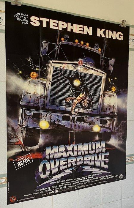 Stephen King - Maximum overdrive (1986) - Original French, Verzamelen, Film en Tv
