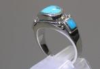 Turquoise Ring - Hoogte: 25 mm - Breedte: 21 mm- 7.26 g -