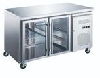 Réfrigérateur de comptoir - 136 cm - 2 portes vitrées, Verzenden, Nieuw in verpakking