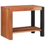 vidaXL Boekenplank Bruin 50 x 30 x 40 cm Massief Acacia Hout, Huis en Inrichting, Verzenden, Nieuw
