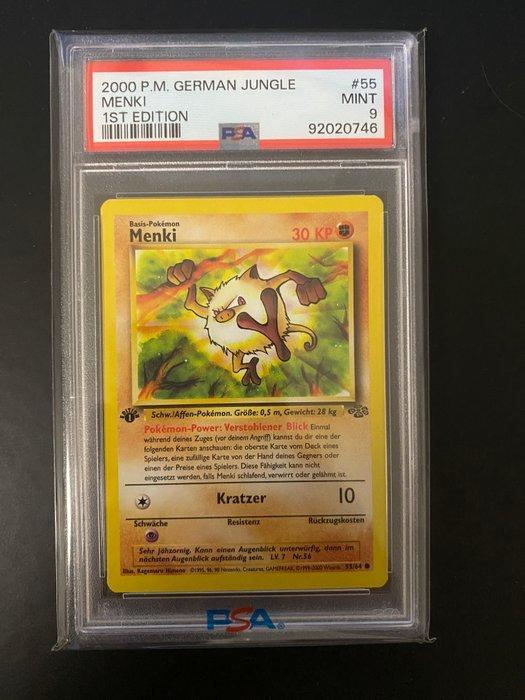 Pokémon - 3 Graded card - Mankey, Gloom, Bellsprout First, Hobby en Vrije tijd, Verzamelkaartspellen | Pokémon