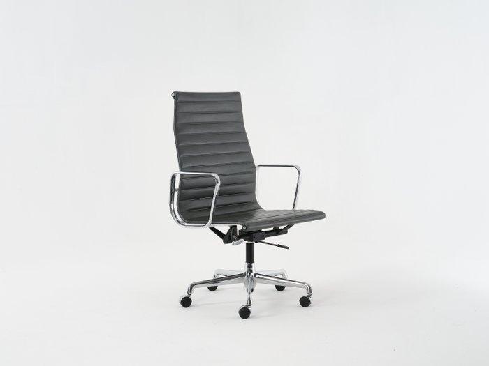 Vitra - Charles Eames - Stoel - EA119 - Leder, Aluminium,, Antiquités & Art, Art | Objets design