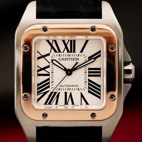Cartier - Santos de Cartier - 2878 - Heren - 2011, Handtassen en Accessoires, Horloges | Heren