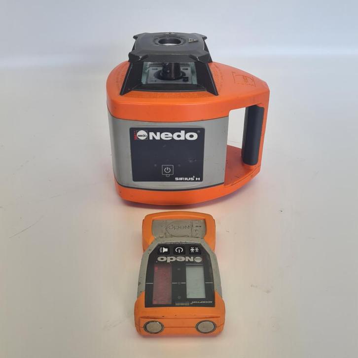 Nedo 471933 SIRIUS 1 H Horizontale Laser + Laserontvanger..., Doe-het-zelf en Bouw, Meetapparatuur, Nieuw, Ophalen of Verzenden