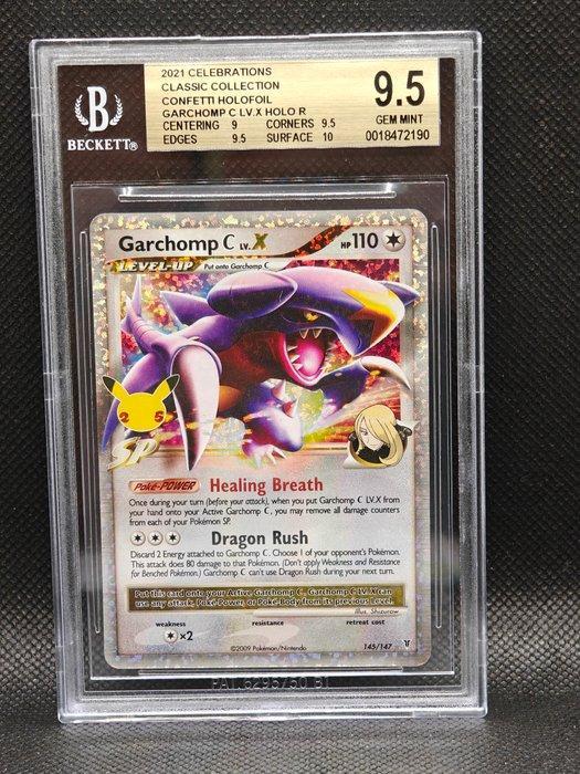 Pokémon - 1 Graded card - Beckett 9.5 MINT Garchomp Lv. X, Hobby en Vrije tijd, Verzamelkaartspellen | Pokémon