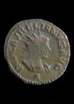 Oud-Romeins Gepatineerd brons Antoninius van Vabalathus en, Antiek en Kunst