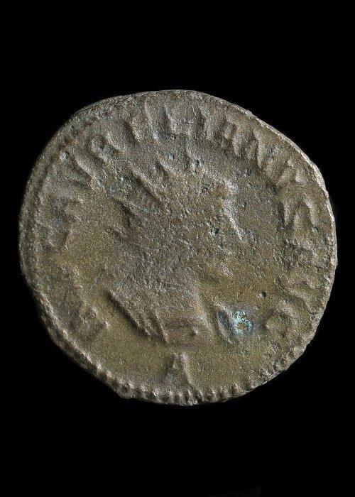 Oud-Romeins Gepatineerd brons Antoninius van Vabalathus en, Antiek en Kunst, Antiek | Overige Antiek