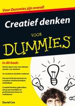 Voor Dummies - Creatief denken voor Dummies 9789045350998, David Cox, Zo goed als nieuw, Verzenden