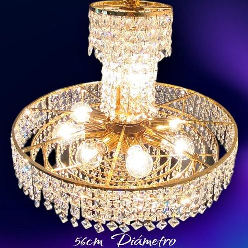 Lampe lustre design luxueuse, Antiek en Kunst, Antiek | Verlichting