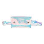 Transparant Klein Heuptasje Iridescent Holografisch Riem Heu, Handtassen en Accessoires, Tassen | Damestassen, Ophalen of Verzenden