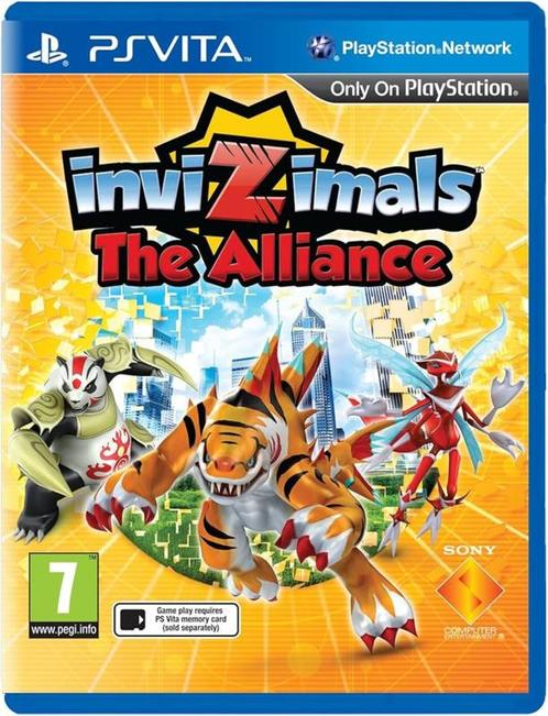 Invizimals the Alliance (PS Vita Games) (PS Vita), Games en Spelcomputers, Games | Sony PlayStation Vita, Zo goed als nieuw, Ophalen of Verzenden