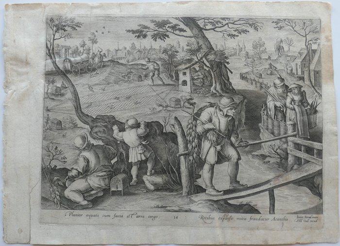 Johannes Stradanus (Jan van der Straet), Philips Galle, Antiek en Kunst, Antiek | Overige Antiek