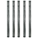 vidaXL Tuinhekken gaas 5 st 1x1,2 m HDPE groen, Tuin en Terras, Verzenden, Nieuw