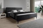 Tweepersoonsbed - Zwart - Velvet - 180x200 cm - Bedden