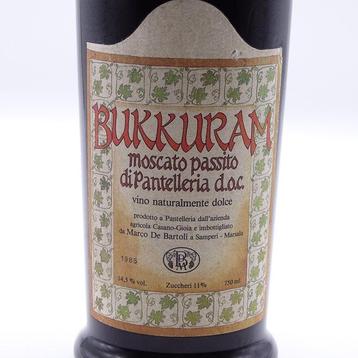 1985 Marco de Bartoli Bukkuram - Sicilië - 1 Fles (0,75