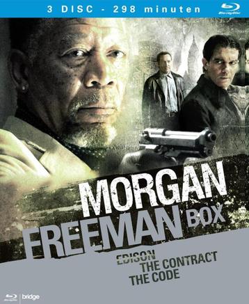 Morgan Freeman Trilogie (blu-ray tweedehands film), Ophalen of Verzenden, Nieuw in verpakking