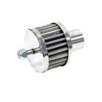 Carterontluchtingsfilter - stalen onderplaat - 25mm aansluit, Verzenden