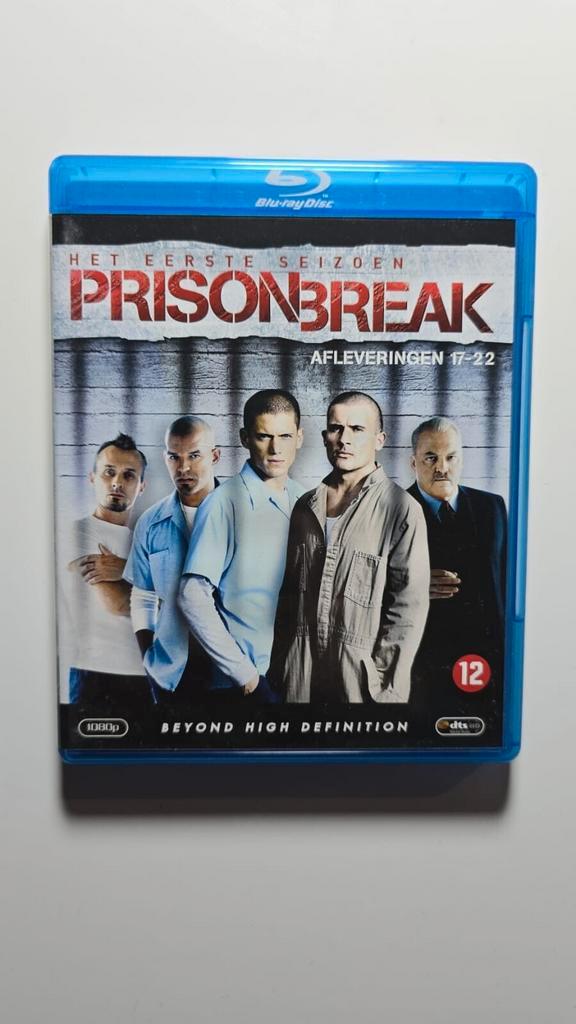 PRISON BREAK SEASON 1 AFLEVERING 17-22 (BLURAY), Cd's en Dvd's, Blu-ray, Gebruikt